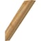 Ekena Millwork 6"W x 32"D x 36"H Traditional Rough Sawn Knee Brace, Western Red Cedar BRC06X32X36TRA00RWR - alternate 1